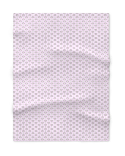 Pink Mornings Star-crossed Bodies Soft Fleece Baby Blanket, 30" x 40"