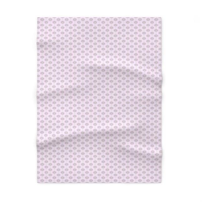Pink Mornings Star-crossed Bodies Soft Fleece Baby Blanket, 30" x 40"
