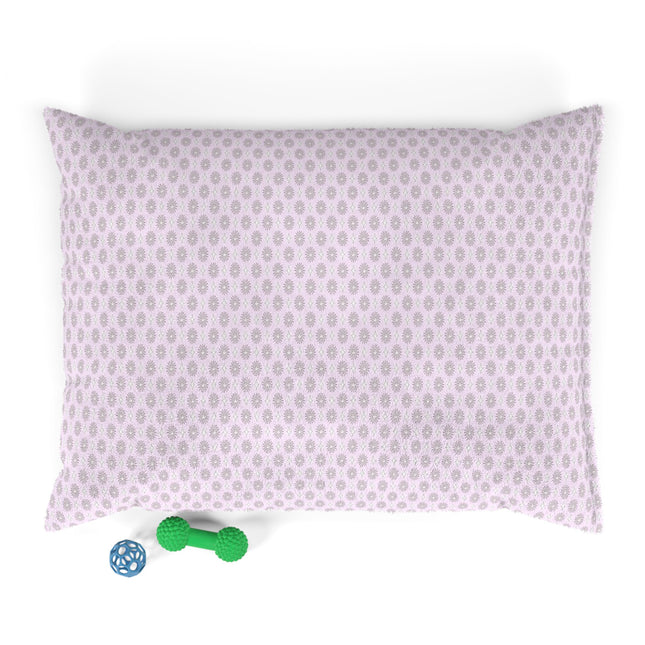 Pink Mornings Star-crossed Bodies Pet Bed, 40" × 30"