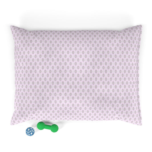 Pink Mornings Star-crossed Bodies Pet Bed, 40" × 30"
