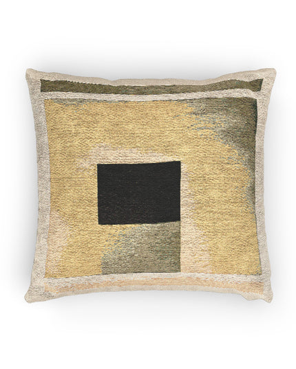 Lemongrass Shadow Woven Pillow, 17" x 18"