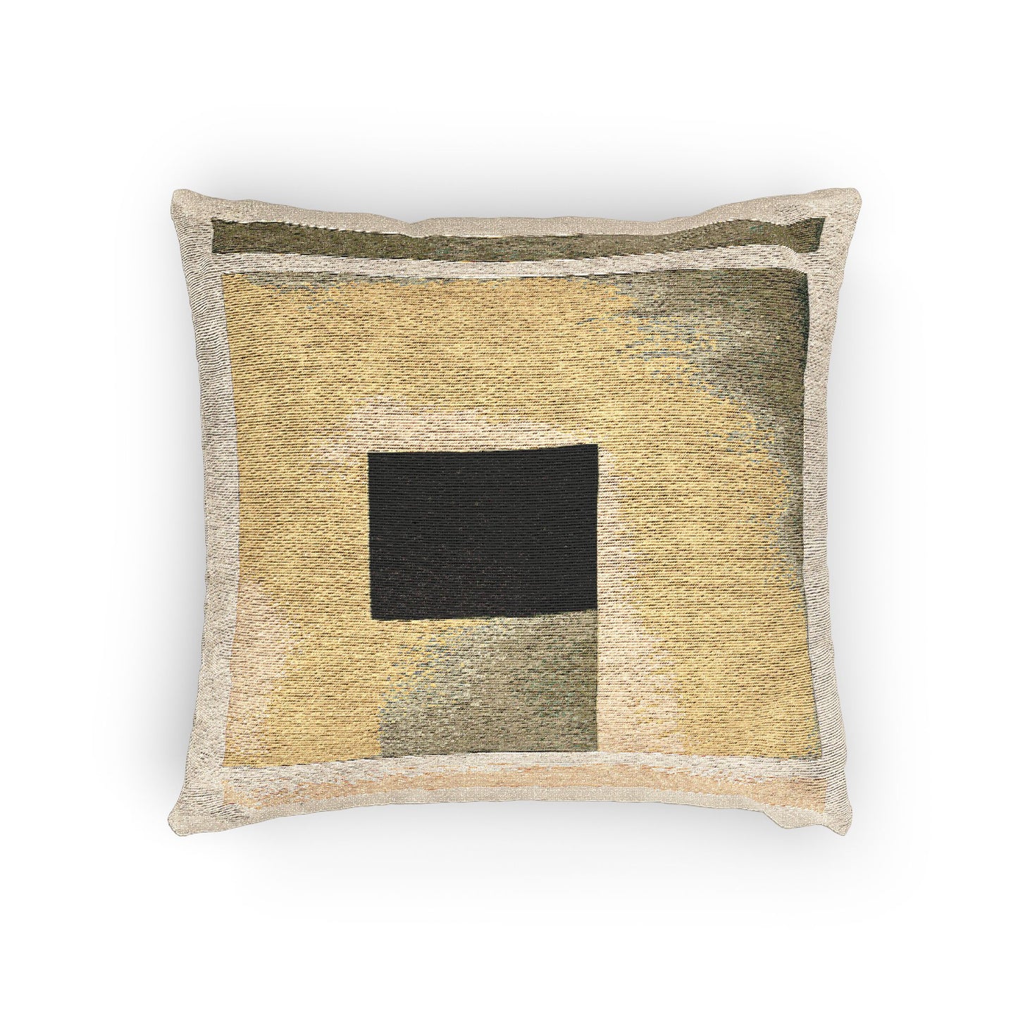 Lemongrass Shadow Woven Pillow, 17" x 18"