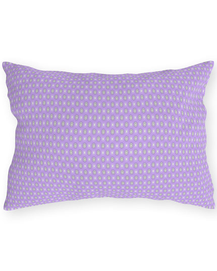Lavender Star-crossed Bodies Outdoor Pillow, 20" x 14"