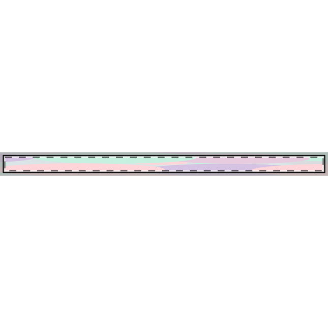 Pastel Peach and Soft Green Patches Clip-on Pet Collar in 3 sizes