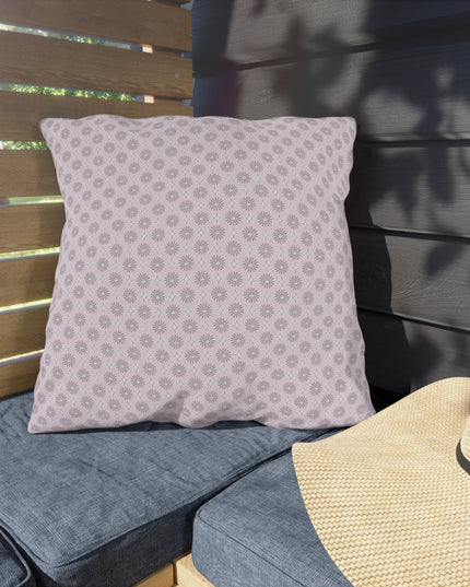 Pink Mornings Star-crossed Bodies 20" x 20" Outdoor Pillows