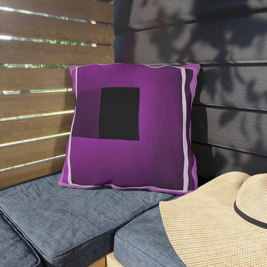 Magenta Shadow 18" x 18" Outdoor Pillow