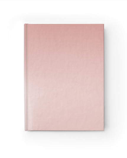 Rose Red Fade 5" x 7" Journal - 128 Ruled Line pages