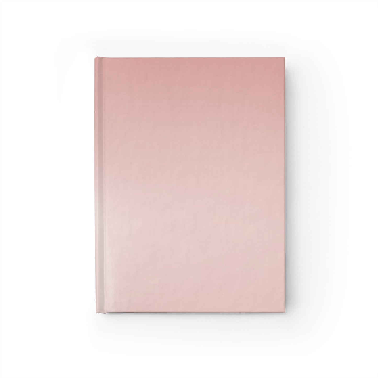 Rose Red Fade 5" x 7" Journal - 128 Ruled Line pages