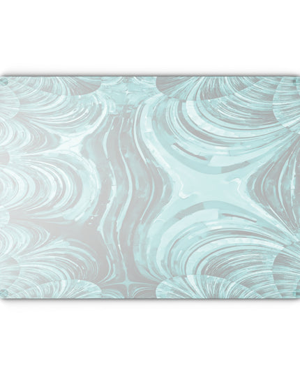 Uzi Spiral Tif 11" x 15" Glass Cutting Board
