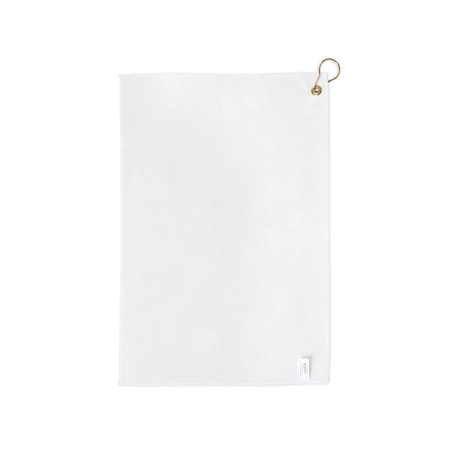 Purple Blossom Floral Bunch Golf Towel, 16" x 24"