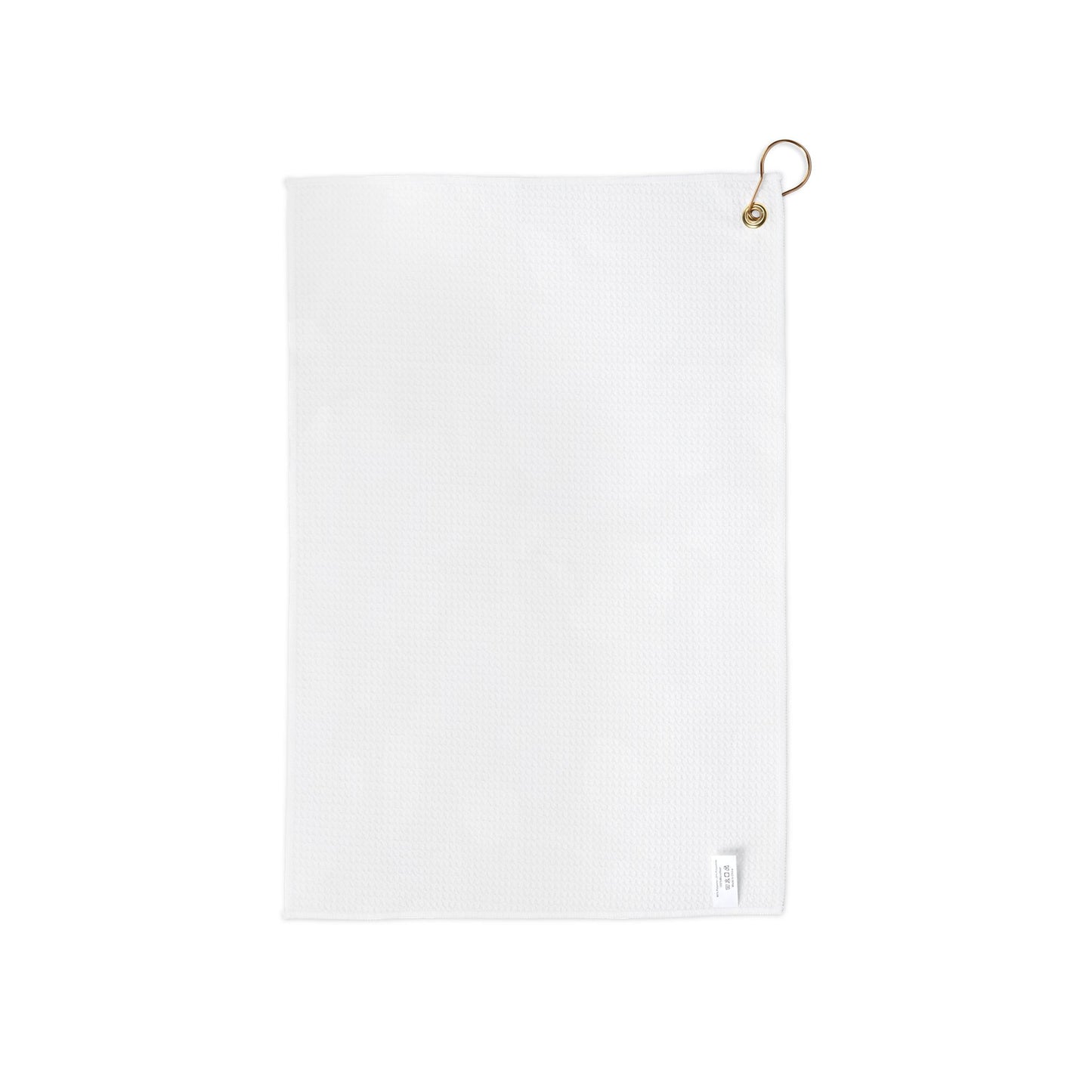 Purple Blossom Floral Bunch Golf Towel, 16" x 24"