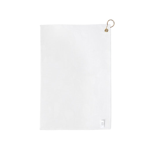 Purple Blossom Floral Bunch Golf Towel, 16" x 24"
