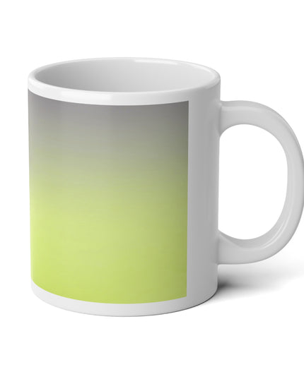 Purple Fade 20 oz White Glossy Jumbo Mug