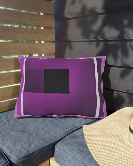 Magenta Shadow 20" x 14" Outdoor Pillow