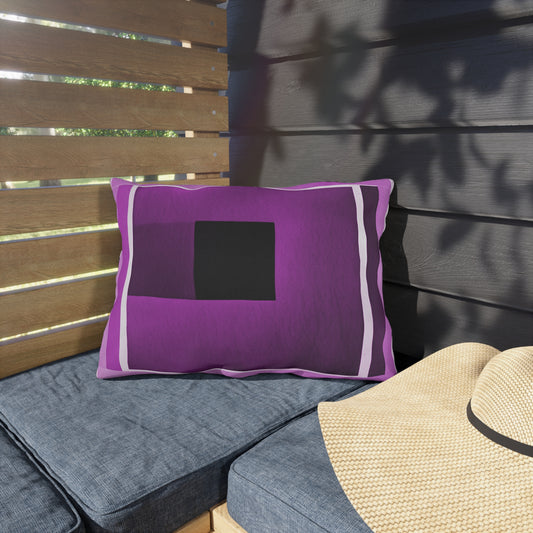 Magenta Shadow 20" x 14" Outdoor Pillow