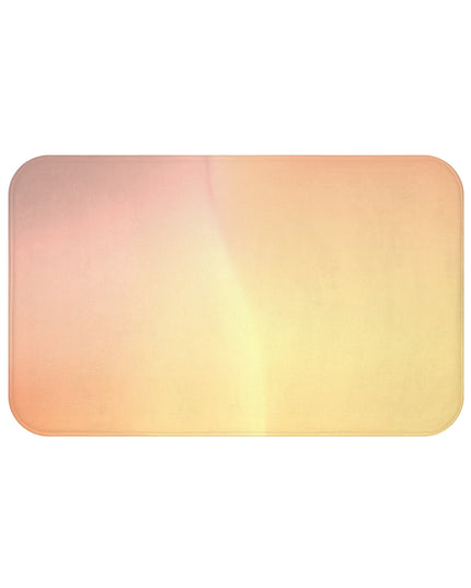 Hot Peach Fade 34" x 21" Bath Mat