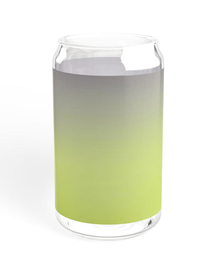Purple Golden Fade Sipper Glass, 16oz