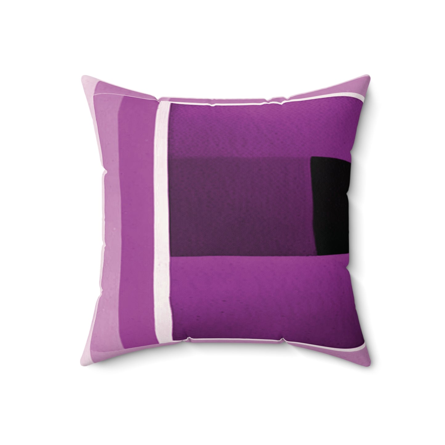 Magenta Shadow 18" x 18" Faux Suede Square Pillow