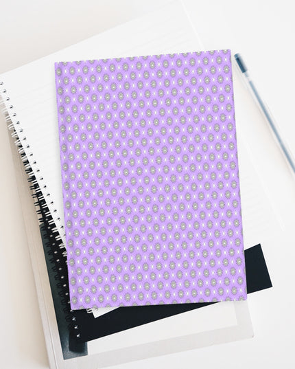 Lavender Star-crossed Bodies Journal - 128 Blank pages, 5" x 7"