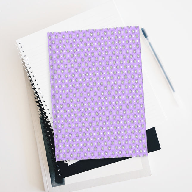 Lavender Star-crossed Bodies Journal - 128 Blank pages, 5" x 7"