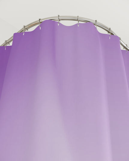 Soft Lavender Fade Shower Curtains, 71" x 74"