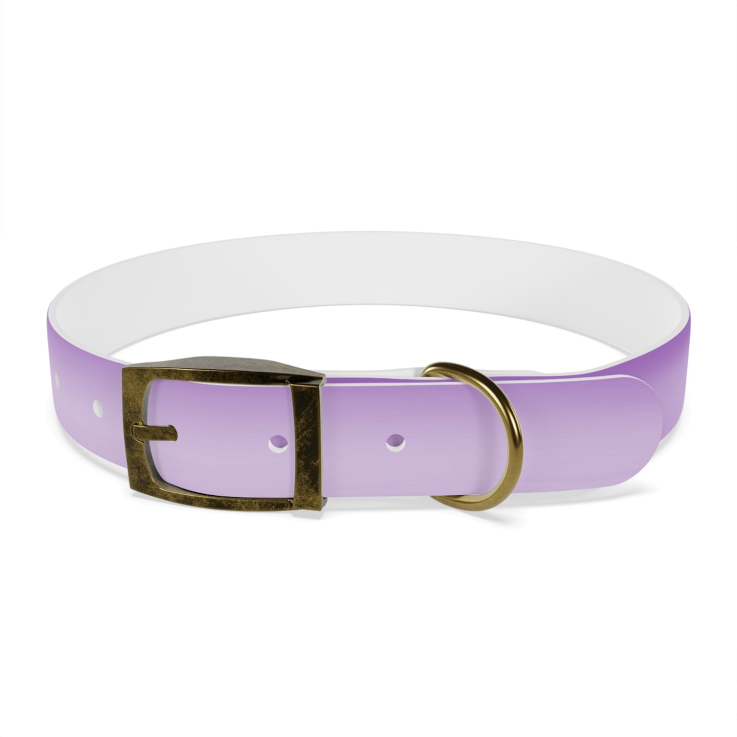 Soft Lavender Fade Large Dog Collar