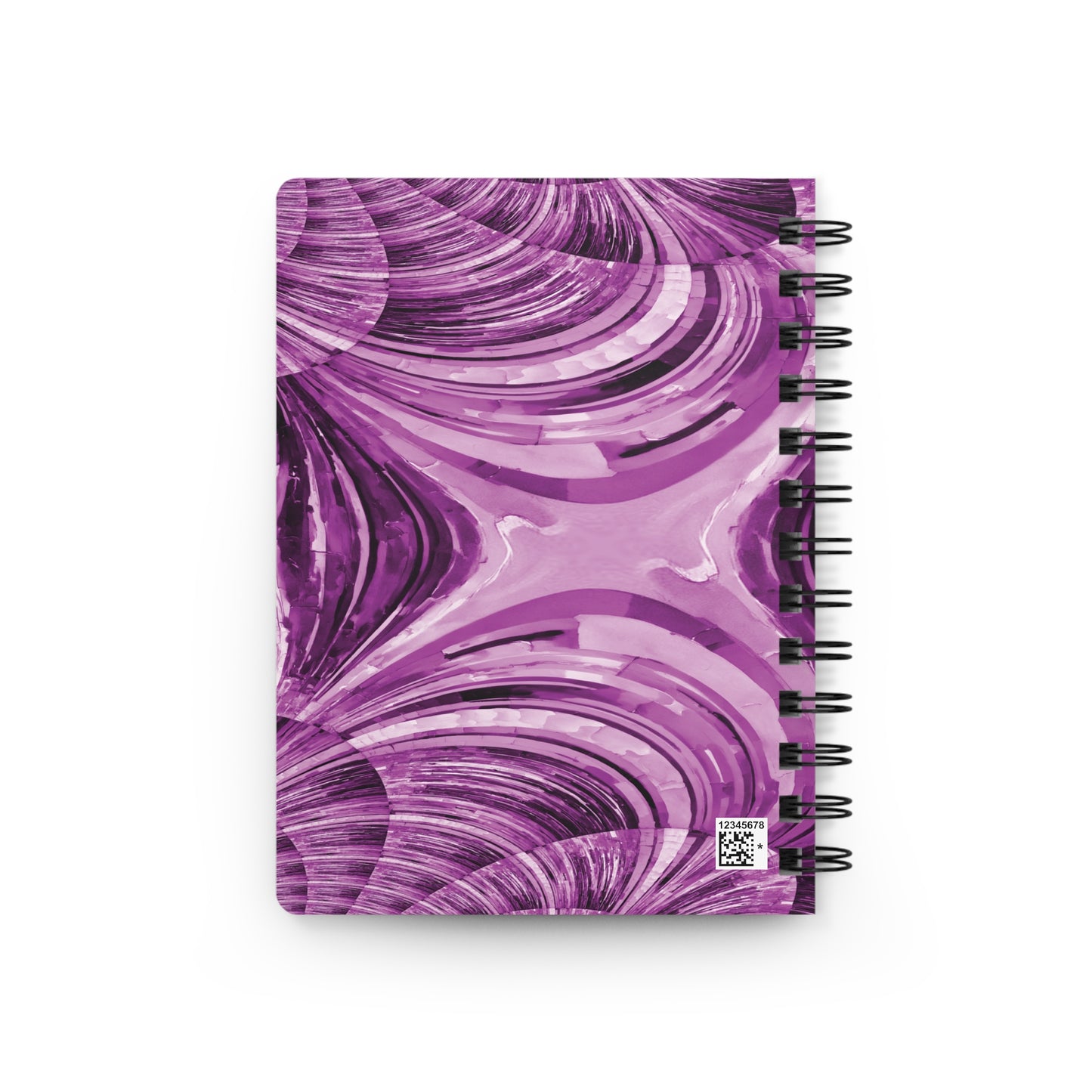 Uzi Spiral Powder Lavender Bound Journal, 5" x 7" 150 pages
