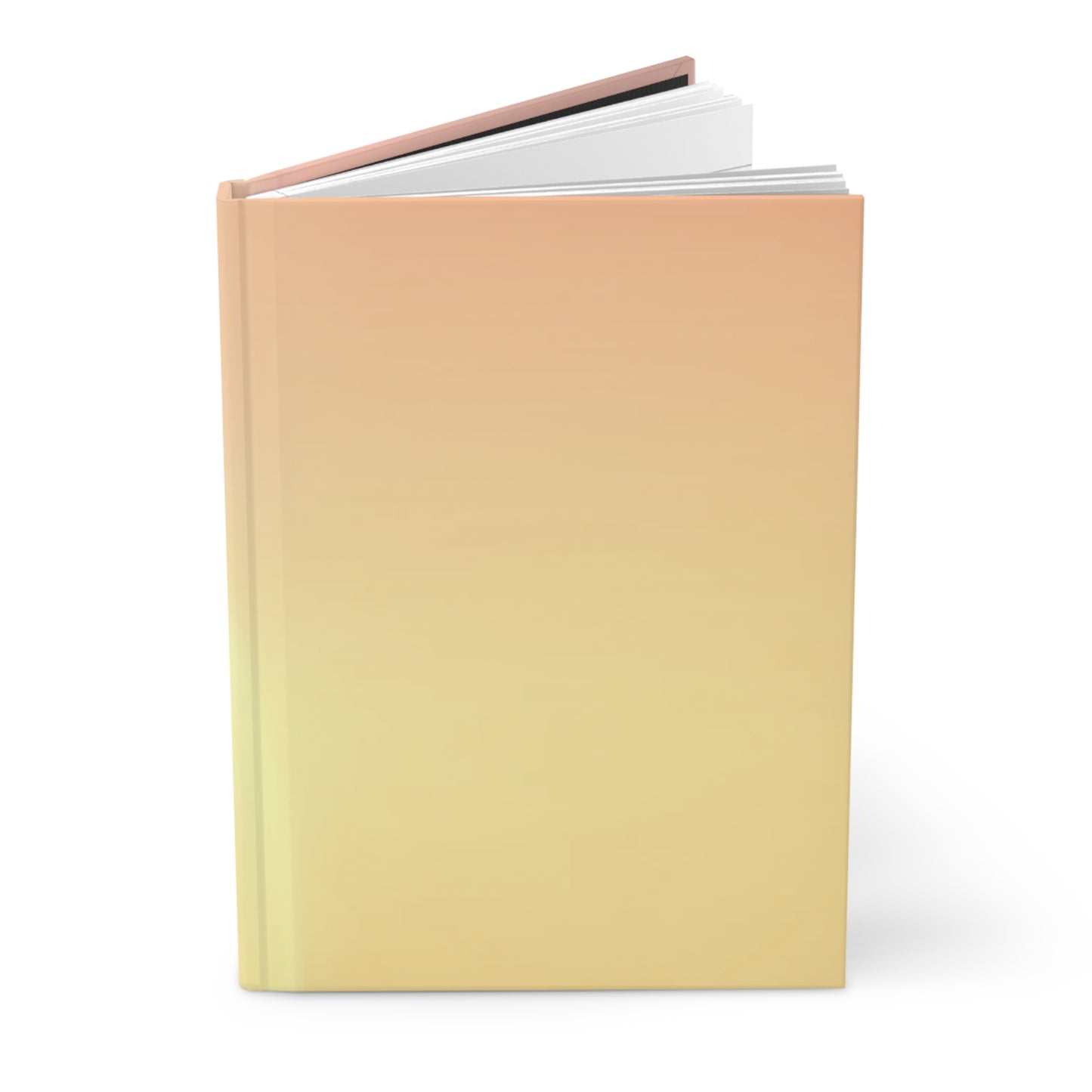 Hot Peach Fade 5.75" x 8" Hardcover Journal Matte with 150 lined pages
