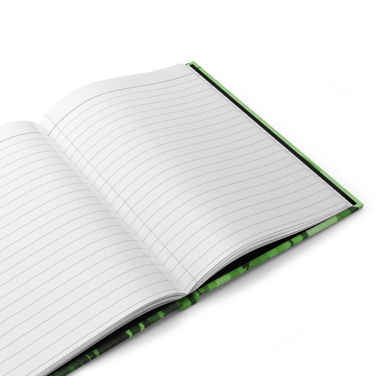 Striped Mint Pastel 5.75" x 8" Hardcover Journal Matte with 150 lined pages