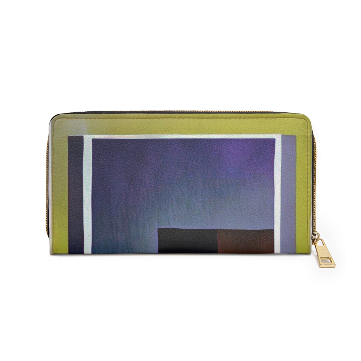 Zeta Shadow Elegant Abstract Zipper Wallet - Stylish & Functional Accessory for Everyday Use