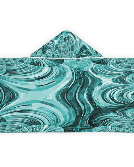 Uzi Spiral Tif Youth Hooded Towel, 24" x 48"