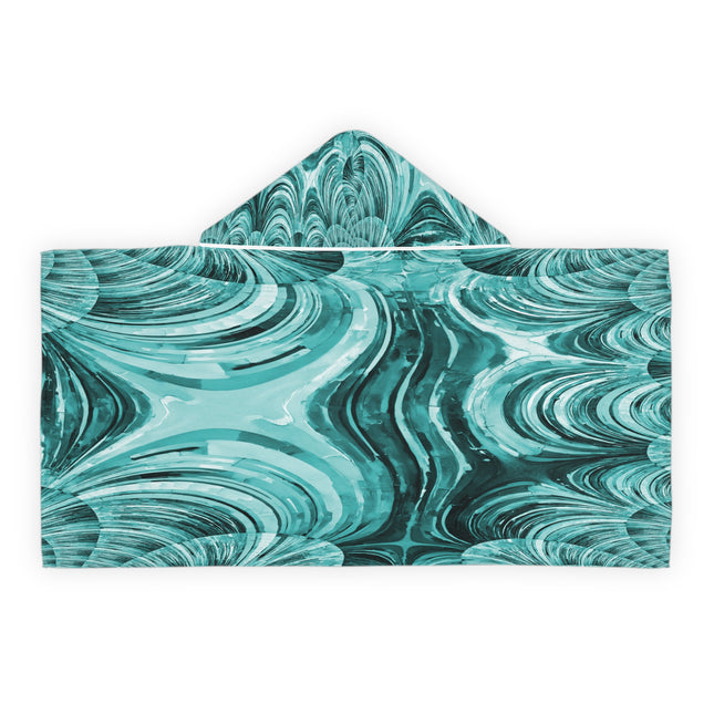 Uzi Spiral Tif Youth Hooded Towel, 24" x 48"