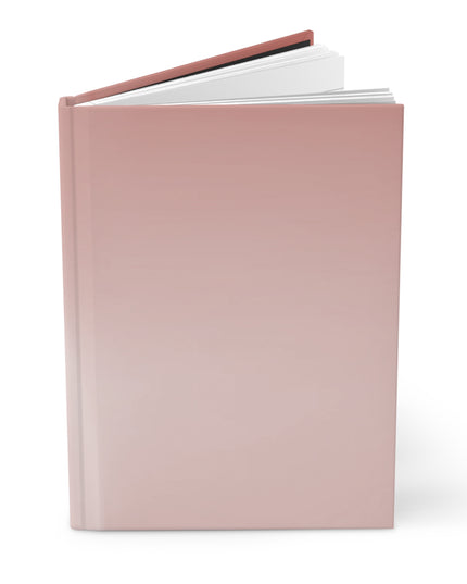 Rose Red Fade 5.75" x 8" Hardcover Journal Matte with 150 lined pages