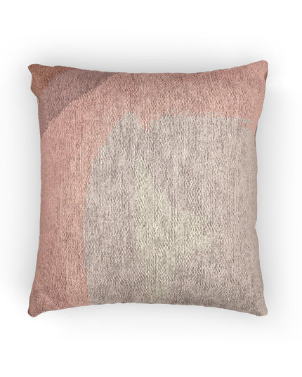Rose Red Fade Woven Pillow, 17" x 18"
