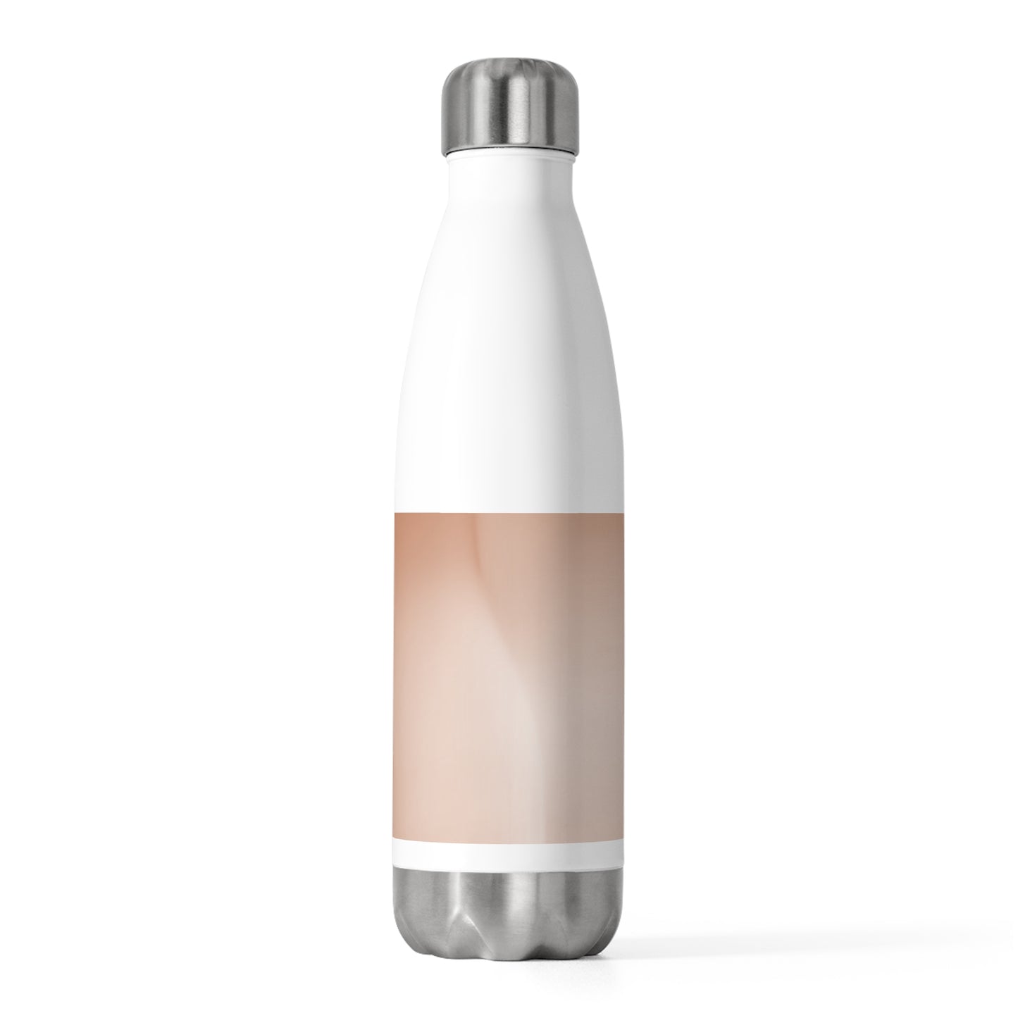 Soft Fade 20oz Insulated White Water Bottle