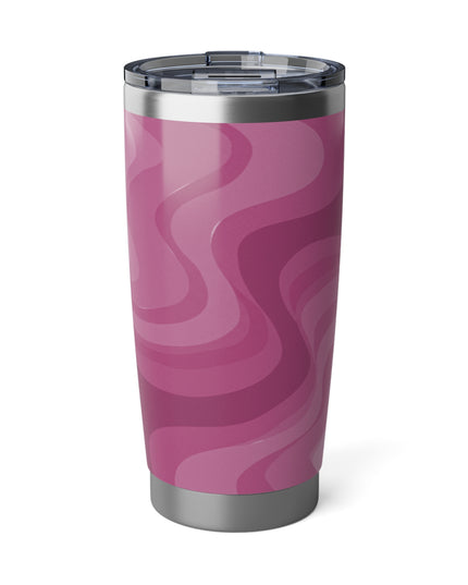 Pinky Mauve Wavey Vagabond 20oz Tumbler