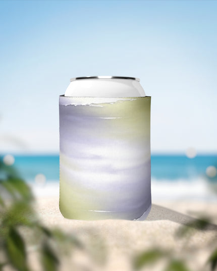 Lavender Sea Golden Fog 12 oz Can Cooler Sleeve