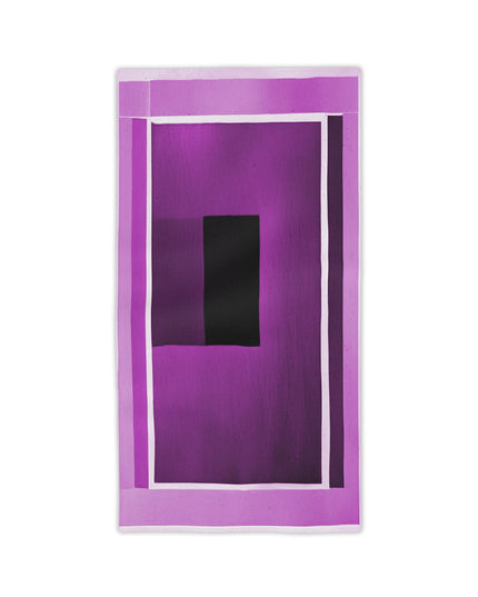 Magenta Shadow Beach Towel, 24" x 44"