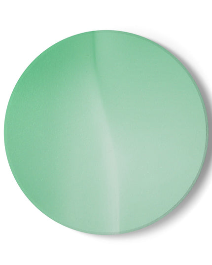 Mint Fade 4" x 4" Round Ceramic Coaster