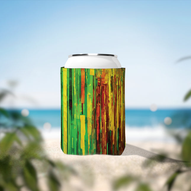Striped Beta 12 oz Can Cooler Sleeve