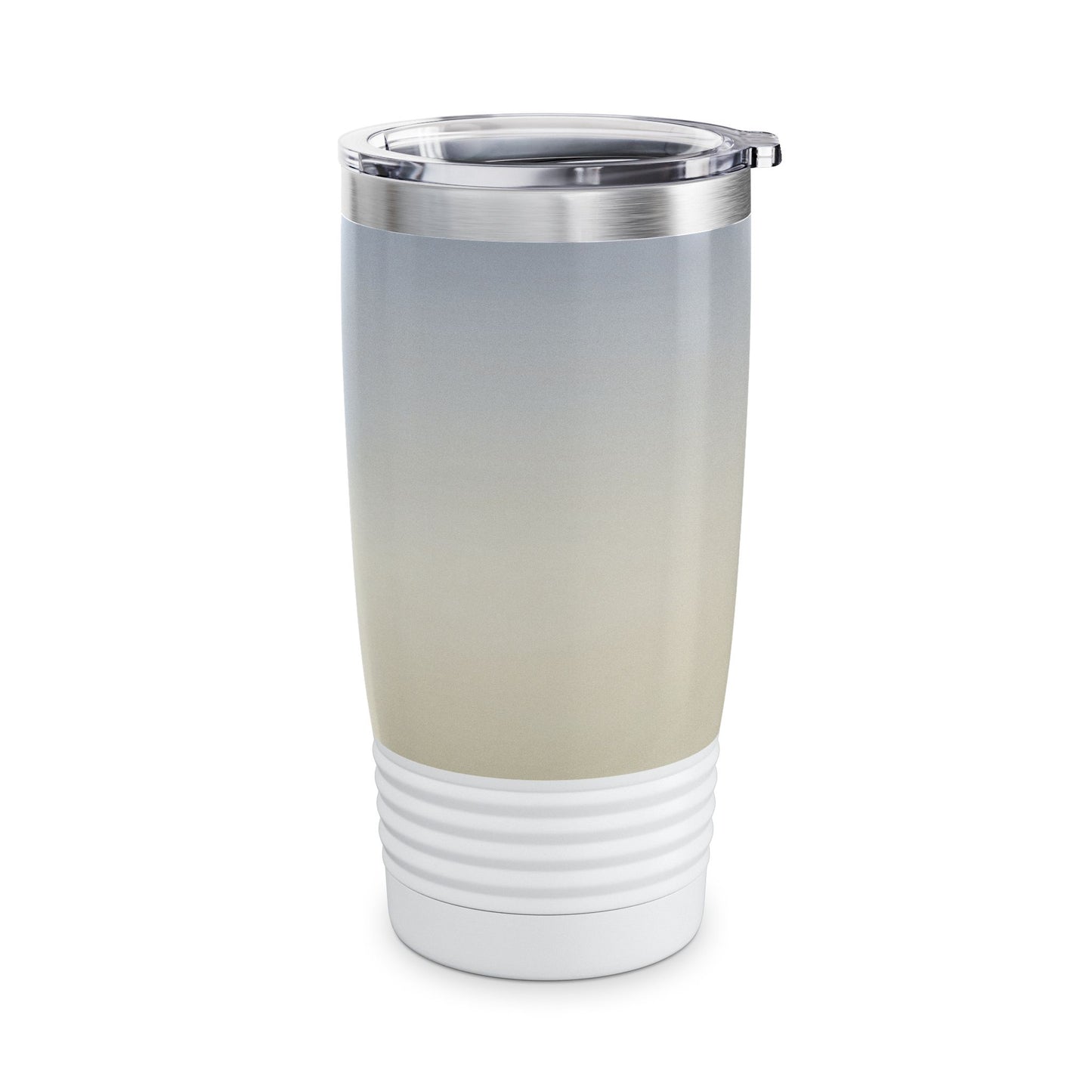 Cobalt Fade Ringneck Tumbler, 20oz in white, steel and black