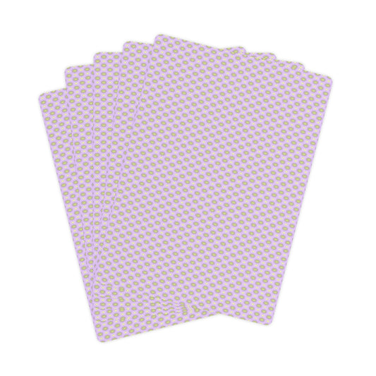 Magenta Star-crossed Bodies Poker Cards