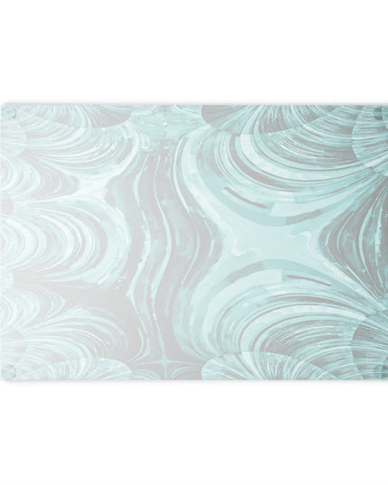 Uzi Spiral Tif 8" x 11" Glass Cutting Board