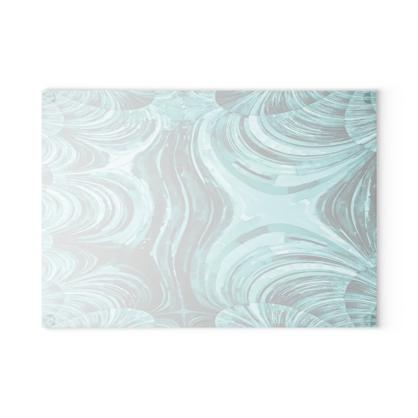 Uzi Spiral Tif 8" x 11" Glass Cutting Board