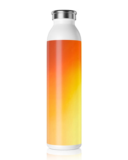 Phoenix Fade Slim Water Bottle, 20 oz White