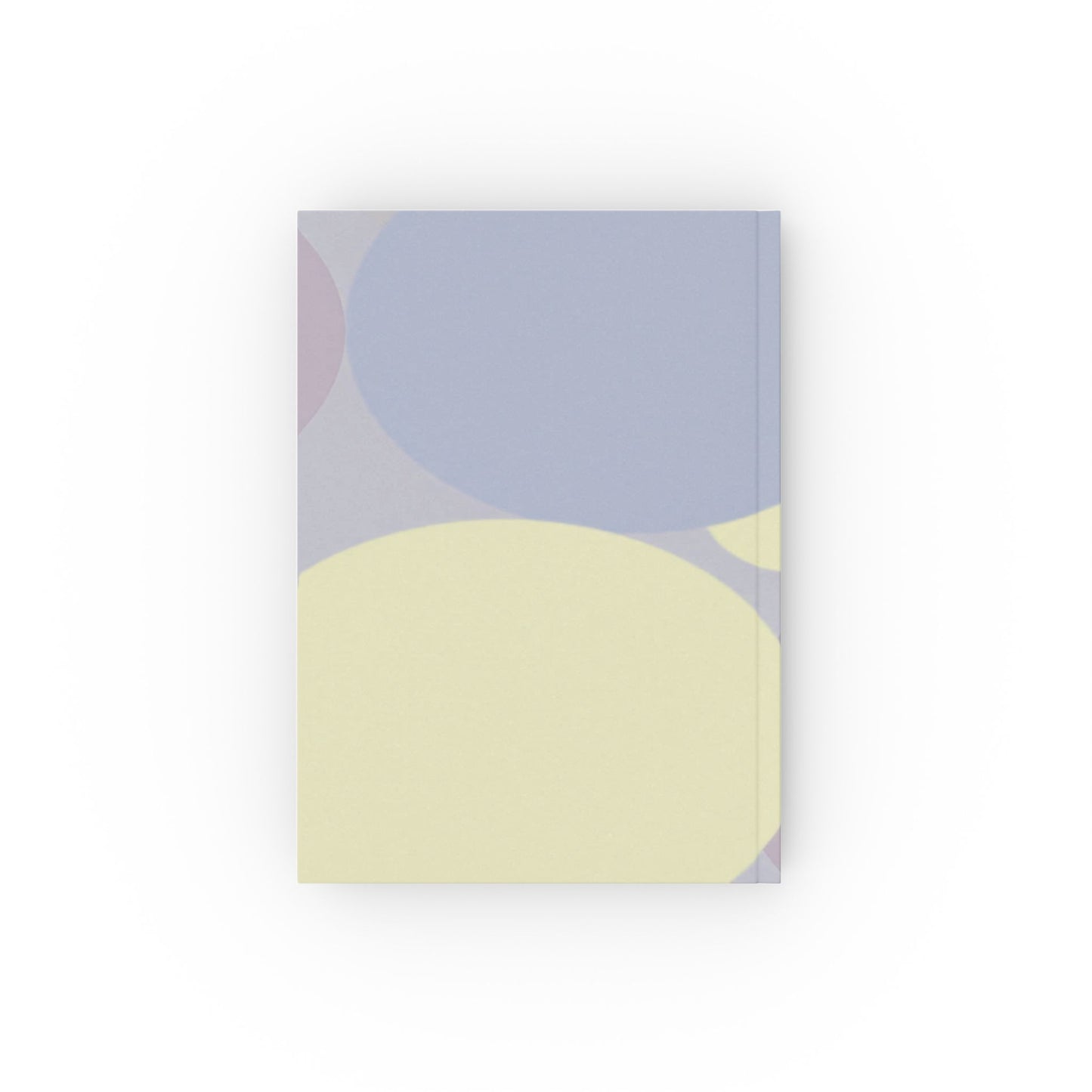 Pastel Soft Blue and Soft White Patches 5.2" x 7.4" Hard Backed Journal with 128 blank pages