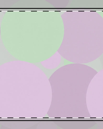 Pastel Lavender Purple and Soft Green Patches Poly Twill Napkin, 10" x 10"