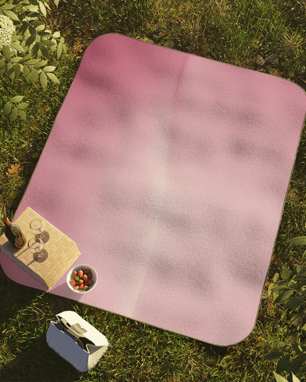 Rose Red Fade 61" × 51" Picnic Blanket