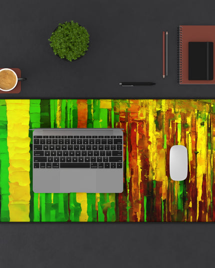 Striped Beta 16" x 32" Desk Mat