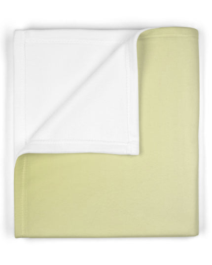 Lemon Fade Soft Fleece Baby Blanket, 30" x 40"
